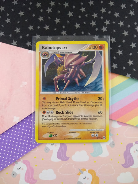 Pokemon TCG - Kabutops Platinum Holographic Card 4/99 - VG Pfaltzcraftsmore Pokemon TCG - Kabutops Platinum Holographic Card 4/99 - VG Pfaltzcraftsmore