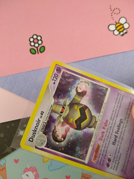 Pokemon TCG - Dusknoir Diamond & Pearl Holographic w/Swirl Card 2/130 Pfaltzcraftsmore Pokemon TCG - Dusknoir Diamond & Pearl Holographic w/Swirl Card 2/130 Pfaltzcraftsmore