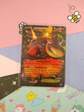 Pokemon TCG - Camerupt EX Primal Clash Full Art Holo Card 29/160 - VG