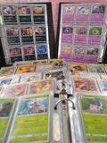 Massive/Huge Bulk Pokemon (Japanese) Non-Holo Card Lot w/9-Pocket Sleeves & Binders (4,800 Cards)