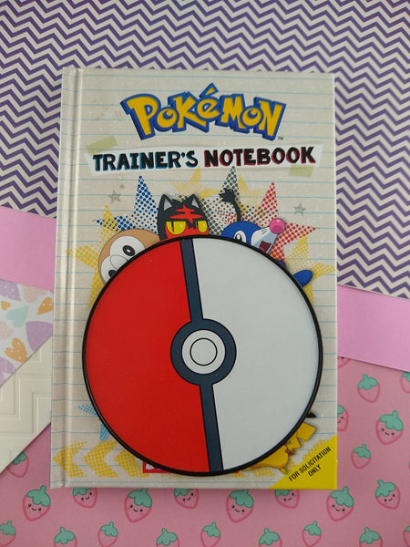 Pokemon Trainer's Notebook (2018, 1st Edition, Hardcover)