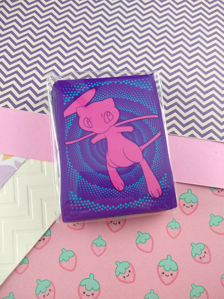 Pokemon TCG Decorative Card Sleeves; Mew Fusion Strike Purple Pink 65 Pfaltzcraftsmore Pokemon TCG Decorative Card Sleeves; Mew Fusion Strike Purple Pink 65 Pfaltzcraftsmore