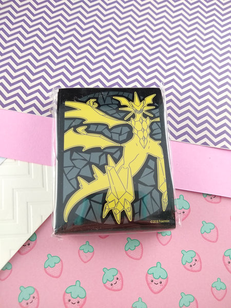 Pokemon TCG Decorative Card Sleeves; Ultra Necrozma Black 65 Sleeves