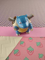 Vintage 1999 Pokemon Burger King Blastoise Miniature Water Squirt Toy, Nice & Clean