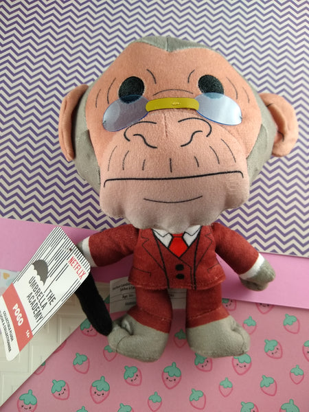 Netflix The Umbrella Academy Pogo Plush Stuffed Animal 8" NWT