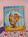 Vintage 1993 Hardcover Little Golden Book "Fozzie's Funnies" Nice & Clean