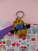 Mighty Morphin Power Rangers Goldar Figural Keyring Keychain Monogram