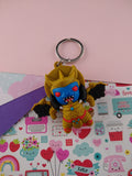 Mighty Morphin Power Rangers Goldar Figural Keyring Keychain Monogram