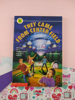 Vintage 1995 1st Printing Scholastic "They Came From Center Field" by Dan Gutman Softcover