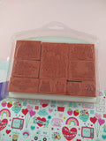 Vintage 1993 Personal Stamp Exchange PSX Garden Stamp Set, UNUSED