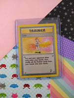 Vintage Rare - Lass Base Set 2 Non-Holo Pokemon Card 104/130