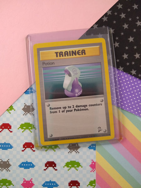 Vintage Common - Potion Base Set 2 Non-Holo Pokemon Card 122/130 - NM Pfaltzcraftsmore Vintage Common - Potion Base Set 2 Non-Holo Pokemon Card 122/130 - NM Pfaltzcraftsmore