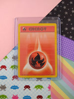 Vintage Energy - Fire Base Set Pokemon Card 98/102 - NM