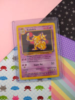 Vintage Uncommon (Portuguese) - Kadabra Base Set Non-Holo Pokemon Card 32/102 - NM