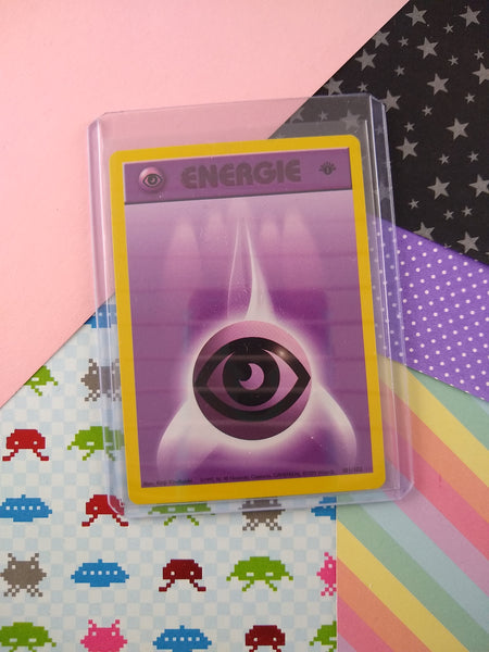 Vintage Energy (German) - 1st Edition Psychic Base Set Pokemon Card 101/102 - NM