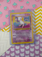 Vintage Promo - Mew Black Star Promo Non-Holo Pokemon Card #8 - NM