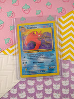 Vintage Uncommon (French) - Kingler Fossil Non-Holo Pokemon Card 38/62 - NM