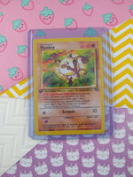 Vintage Common - 1st Edition Mankey Jungle Non-Holo Pokemon Card 55/64 - NM