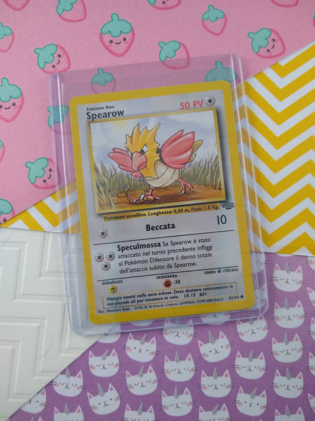 spearow pokemon card Vintage Common (Italian)
