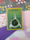 Vintage Energy (German) - 1st Edition Grass Base Set Pokemon Card 99/102 - NM