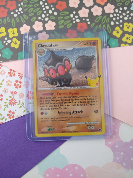 Pokemon TCG Claydol Celebrations Holographic Card 15/106 - NM