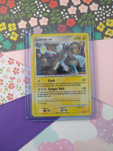 Pokemon TCG - Luxray Arceus Holographic Pokemon Card 5/99 - NM Pfaltzcraftsmore Pokemon TCG - Luxray Arceus Holographic Pokemon Card 5/99 - NM Pfaltzcraftsmore