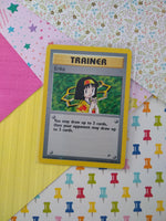 Vintage Rare - Erika Gym Heroes Non-Holo Pokemon Card 100/132 - VG