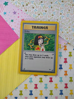 Vintage Rare - Erika Gym Heroes Non-Holo Pokemon Card 100/132 - LP