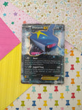 Pokemon TCG - Sharpedo EX Primal Clash Full Art Holo Card 54/124 - Damaged