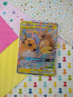 Pokemon TCG - Raichu & Alolan Raichu GX Unified Minds Full Art Holo Card 54/236 - VG