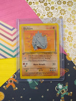 Vintage Common - 1st Edition Rhyhorn Jungle Non-Holo Pokemon Card  61/64 - NM