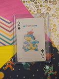 Vintage (Japanese) - Lugia Playing Cards Two of Spades Croconaw Pokemon Card #159 - NM