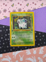 Vintage Common - 1st Edition Nidoran Jungle Non-Holo Pokemon Card 57/64 - VG