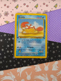 Vintage Common - 1st Edition Krabby Fossil Non-Holo Pokemon Card 51/62 - VG