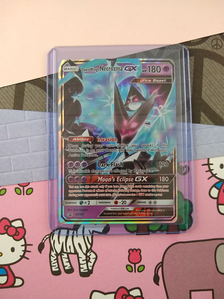Pokemon TCG - Dawn Wings Necrozma GX Sun & Moon Promo Full Art Holo Ca Pfaltzcraftsmore Pokemon TCG - Dawn Wings Necrozma GX Sun & Moon Promo Full Art Holo Ca Pfaltzcraftsmore