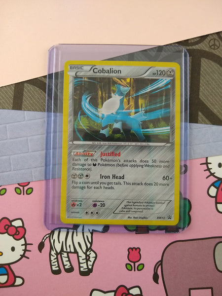 Pokemon TCG - Cobalion Black & White Promo Holographic Card BW72 - NM Pfaltzcraftsmore Pokemon TCG - Cobalion Black & White Promo Holographic Card BW72 - NM Pfaltzcraftsmore