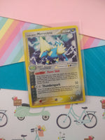 Vintage Rare - Team Aqua's Manectric EX Magma vs Aqua Holographic Pokemon Card 4/95 - LP