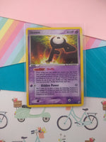 Pokemon TCG - Unown EX Unseen Forces Holographic Card F/28 - VG