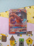 Pokemon TCG - Charizard GX Sun & Moon Promo Full Art Holo Card SM195 - LP