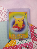 Vintage 1990's (Japanese) Pokemon Trading Vending Prism Shiny Holo Sticker - NM