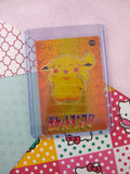 Vintage 1990's (Japanese) Pokemon Trading Vending Prism Shiny Holo Sticker - NM