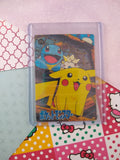 Vintage 1990's (Japanese) Pokemon Trading Vending Prism Shiny Holo Sticker - NM