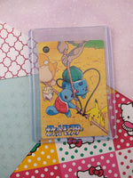 Vintage 1990's (Japanese) Pokemon Trading Vending Prism Shiny Holo Sticker - NM