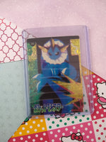 Vintage 1990's (Japanese) Pokemon Trading Vending Prism Shiny Holo Sticker - NM