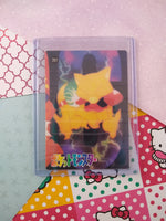 Vintage 1990's (Japanese) Pokemon Trading Vending Prism Shiny Holo Sticker - NM