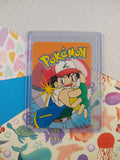 Vintage 1990's Pokemon Trading Vending Prism Shiny Holo Sticker Pikachu #25 - NM