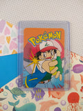 Vintage 1990's Pokemon Trading Vending Prism Shiny Holo Sticker Weedle #13 - NM