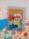 Vintage 1990's Pokemon Trading Vending Prism Shiny Holo Sticker Kakuna #14 - NM