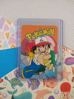 Vintage 1990's Pokemon Trading Vending Prism Shiny Holo Sticker Beedrill #15 - NM