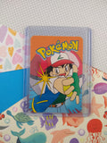 Vintage 1990's Pokemon Trading Vending Prism Shiny Holo Sticker Nidorina #30 - NM